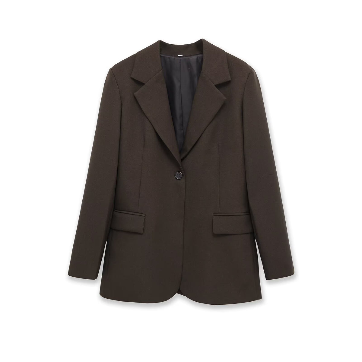 Chic Style Women's Casual Fitted Blazer Coat