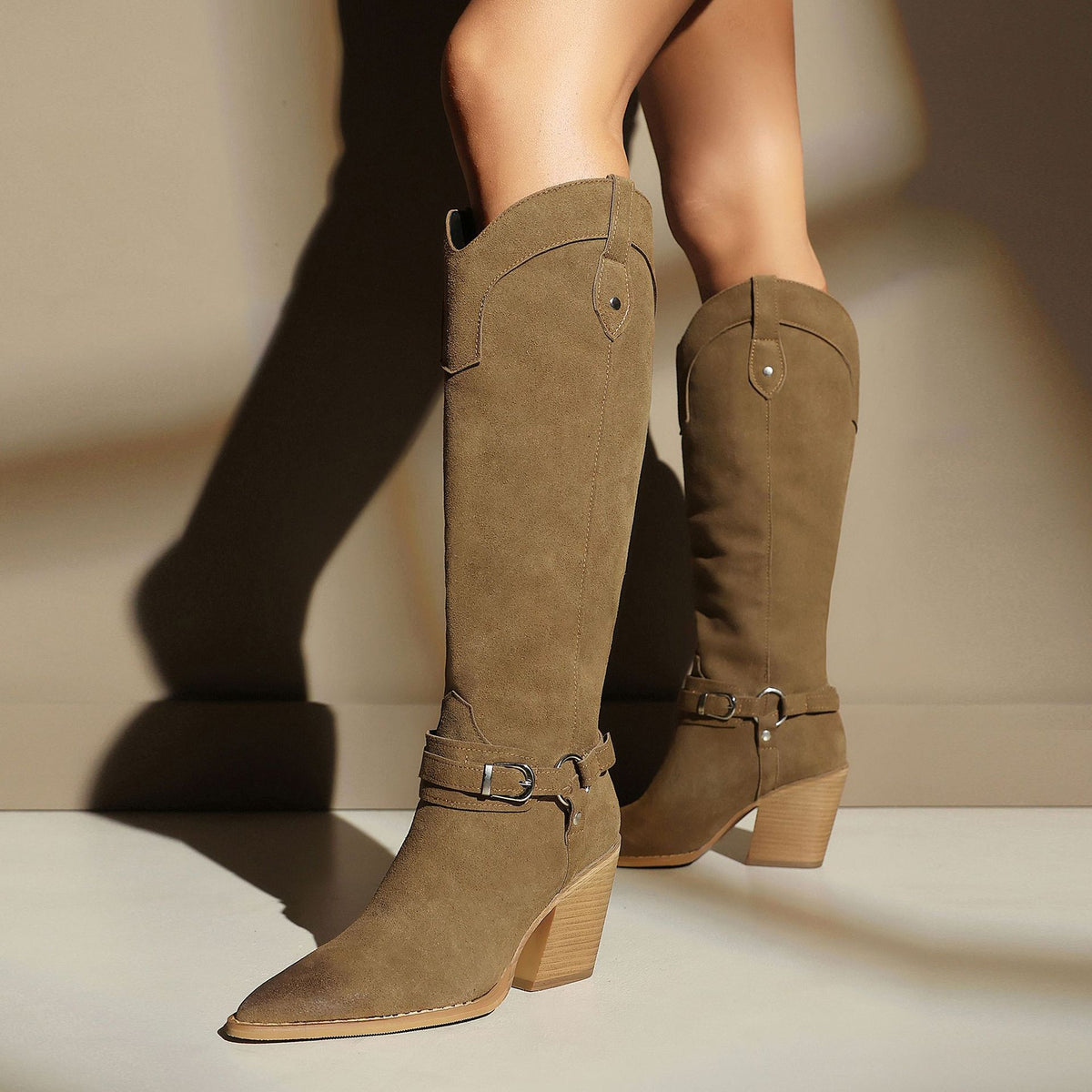 Women's High Boots - Trendy Sophisticated The Gramercy BYMANYC ® New York