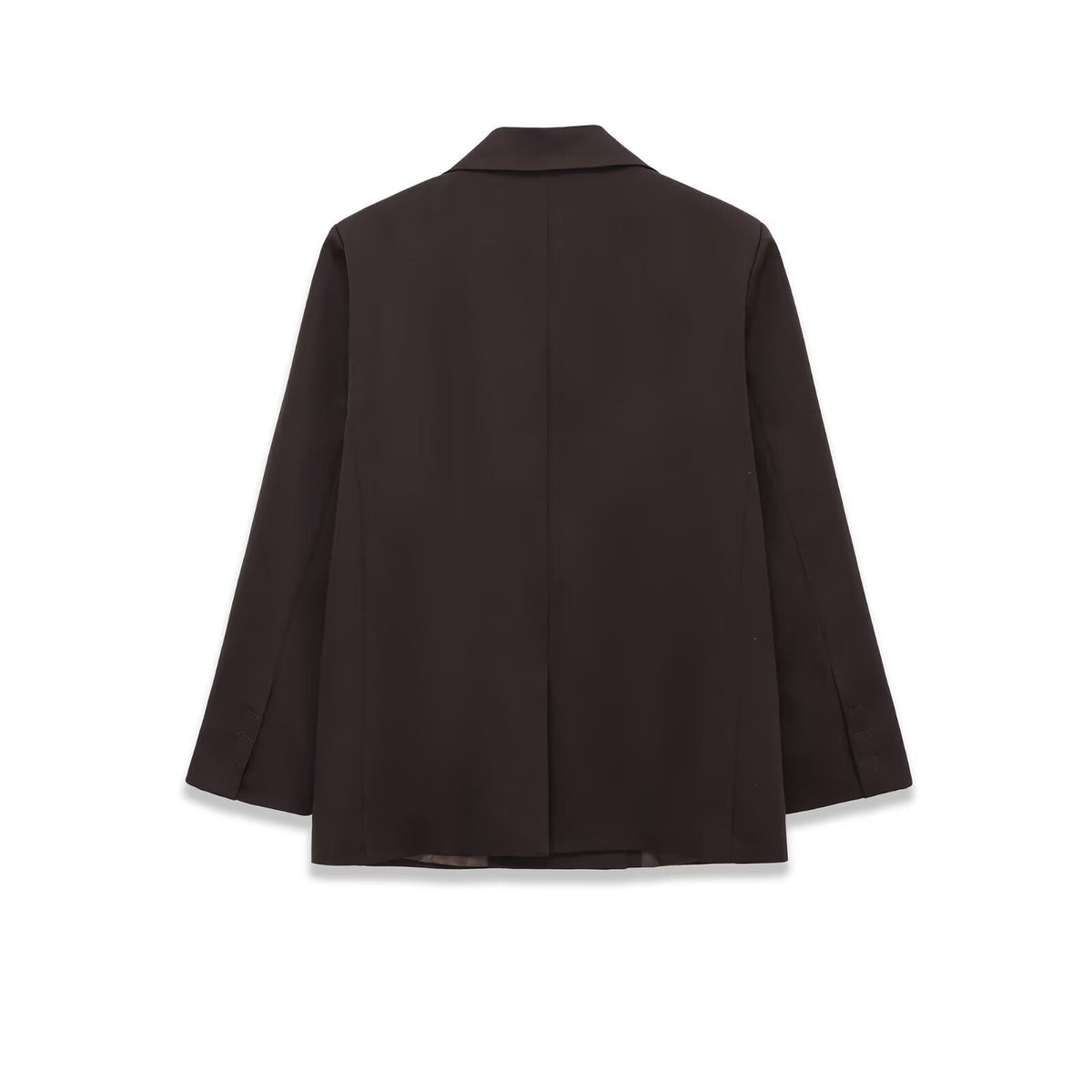 New Women's Fashion Loose Double-Breasted Blazer Jacket