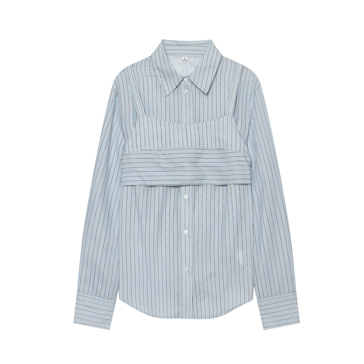 Loose layered long sleeved shirt