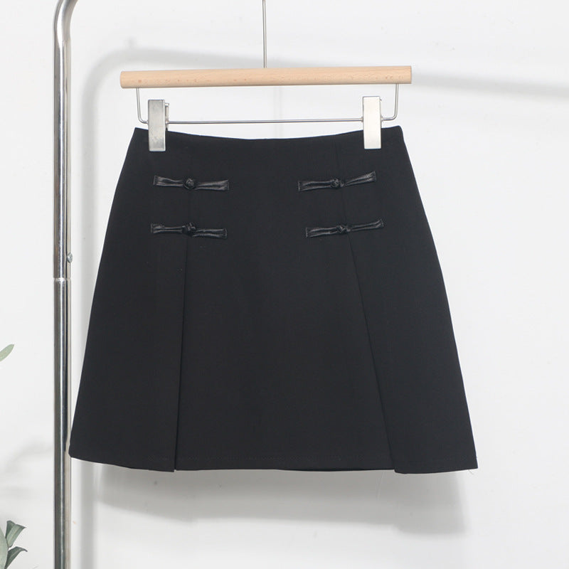 Women's Short Skirt - Elegant Signature The Columbus Circle BYMANYC ® New York