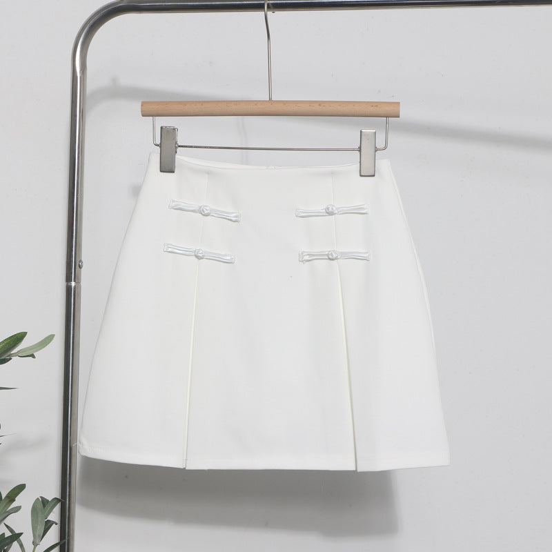 Women's Short Skirt - Elegant Signature The Columbus Circle BYMANYC ® New York
