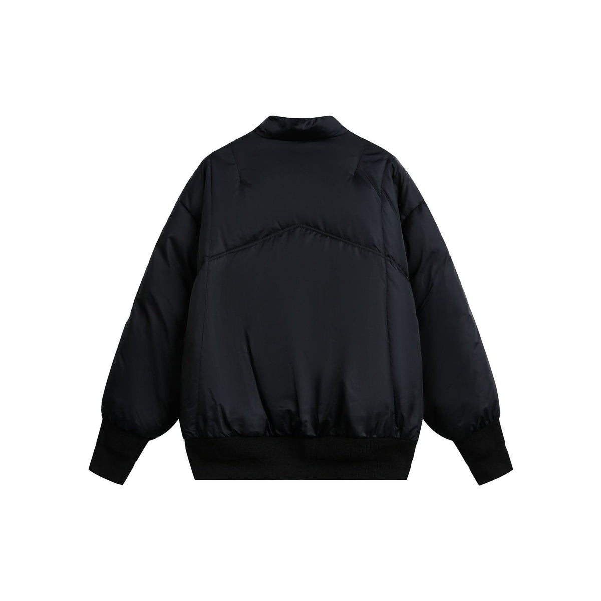 High-Puff Bomber Short Down Jacket