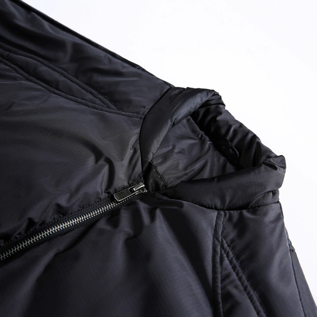 High-Puff Bomber Short Down Jacket